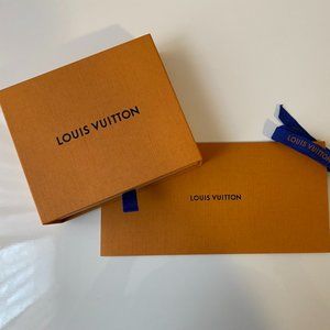 Authentic Louis Vuitton Gifting Set (Box, Ribbon, Gift Tag, Receipt Holder)